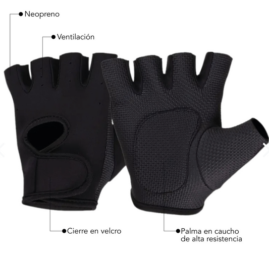 Guantes para gimnasio